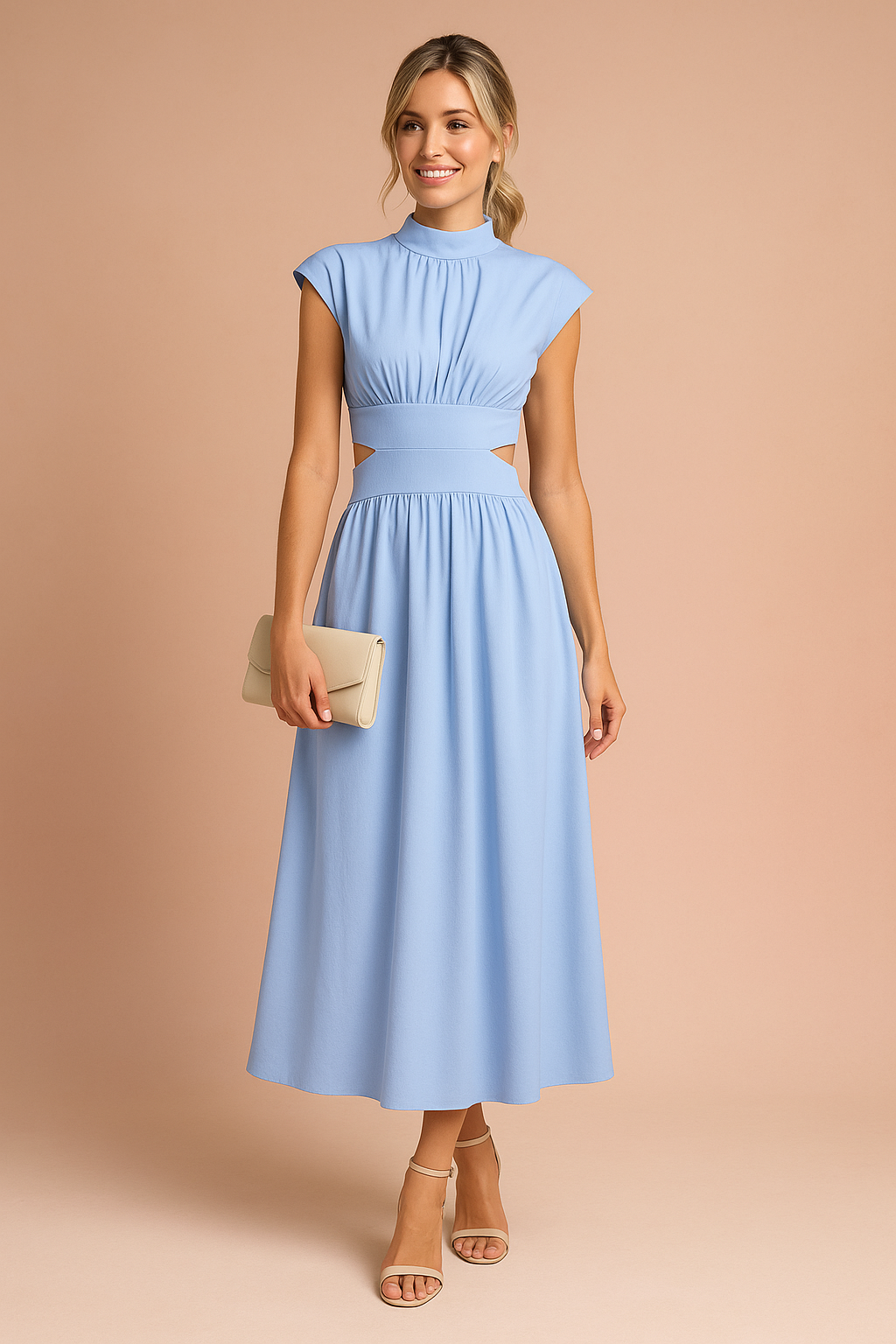 July | Elegant Maxi Dress with Cutouts 3