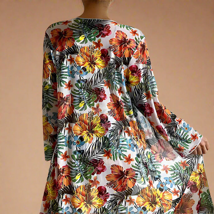 Leticia | Floral Cover-Up Swimsuit 5