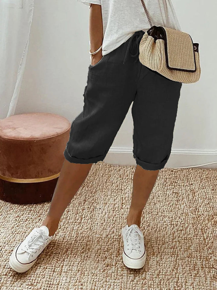 Lightweight Women's Summer Shorts with Adjustable Drawstring 4