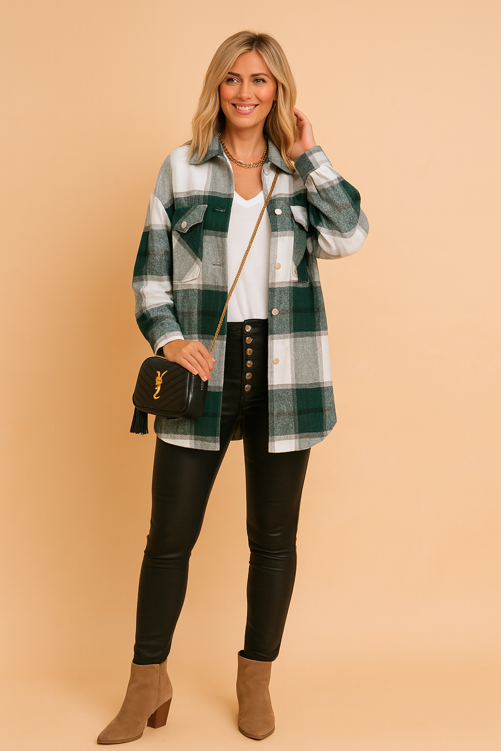 Loose Fit Women's Blouse - Casual Summer Tops for Women, Versatile Everyday Style 6