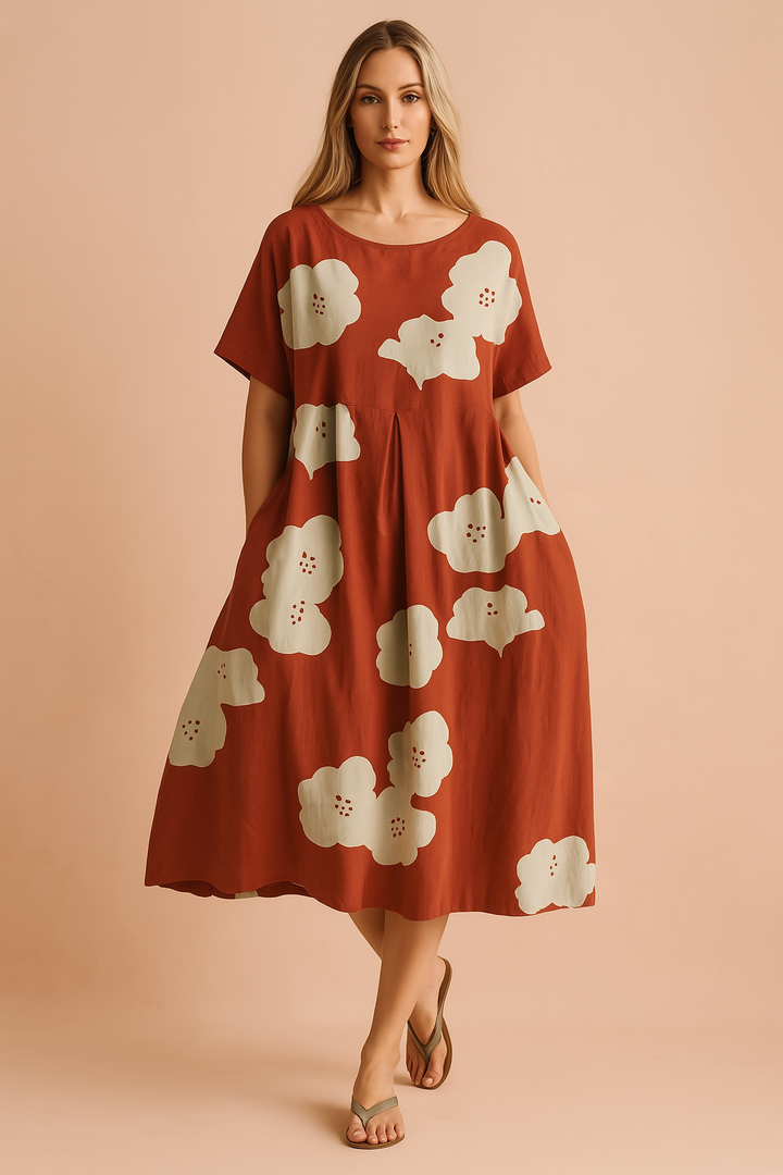 Lottie | Flowy Floral Boho Dress 7