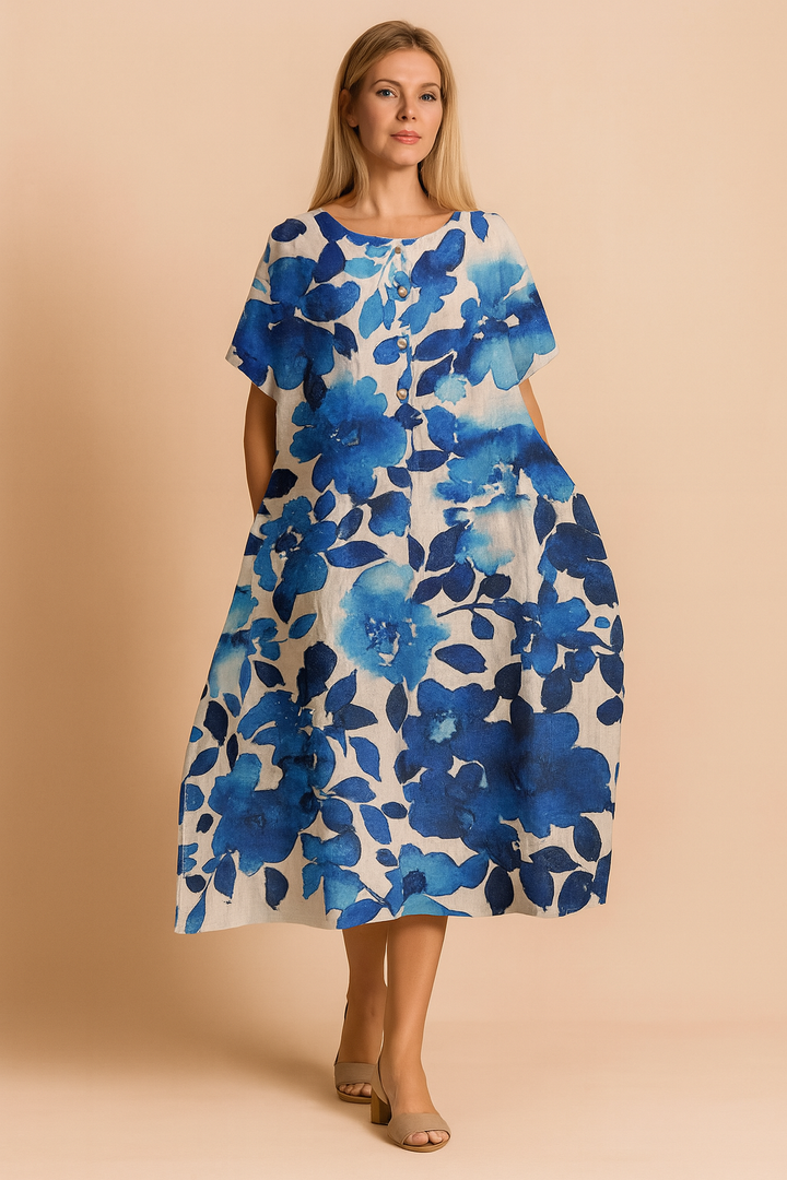 Lottie | Flowy Floral Boho Dress 9