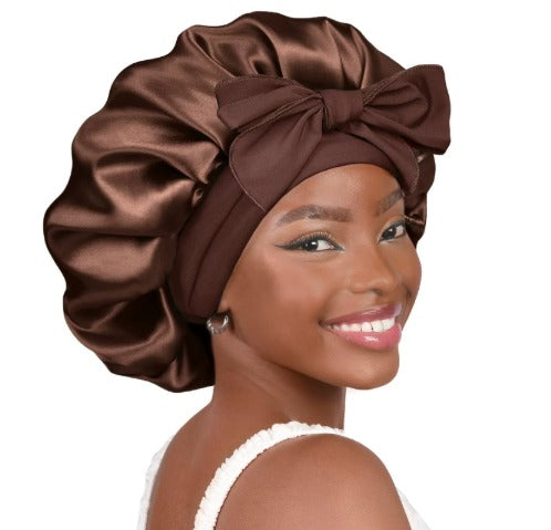 Luxury Silk Nightcap | The ultimate solution for hair protection - Zerah 0