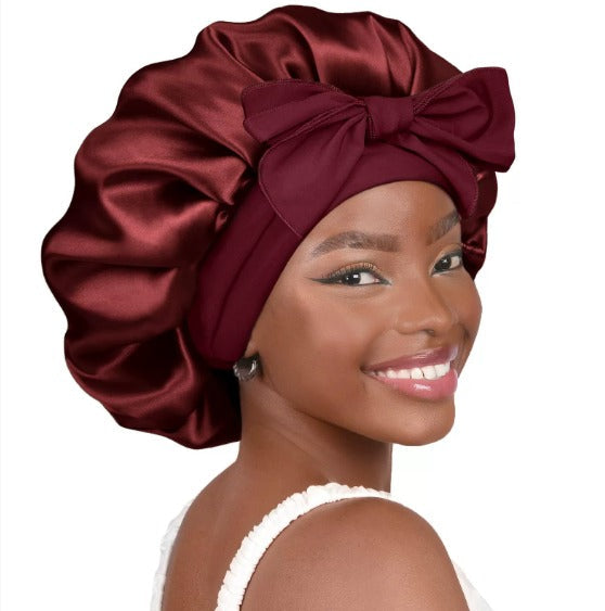 Luxury Silk Nightcap | The ultimate solution for hair protection - Zerah 2