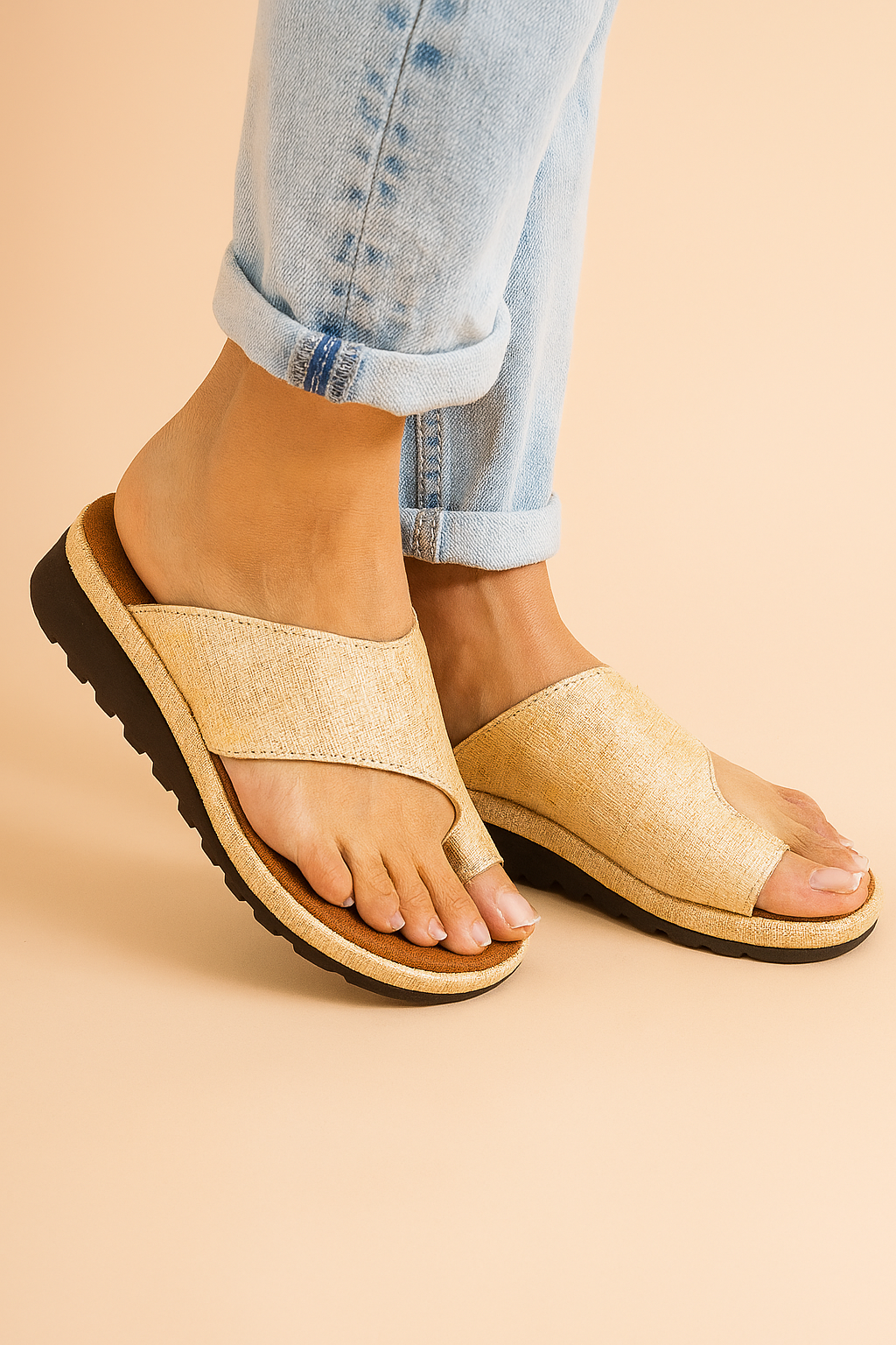 Maja | Comfortable platform flip-flops 2