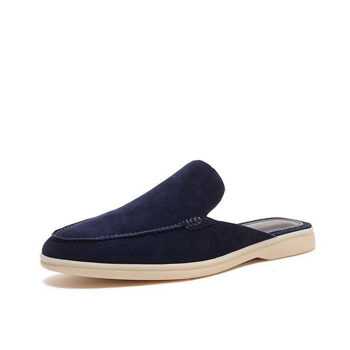 Men’s Backless Loafer Slip-On Shoes with Arch Support for Summer 3