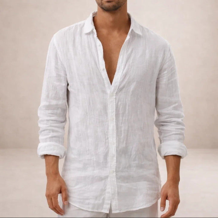 Men's Casual Button Down Shirt for Warm Weather - Relaxed Fit 2