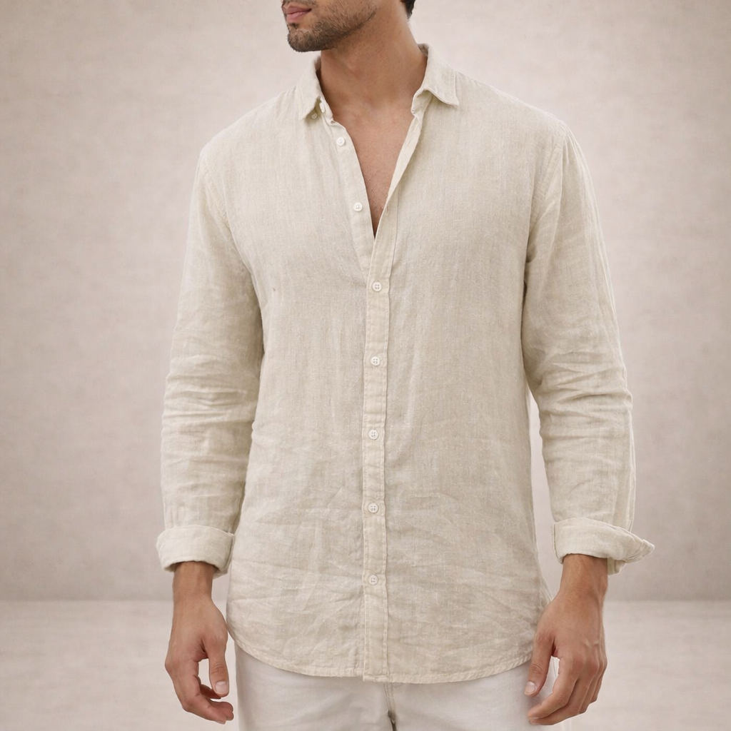 Men's Casual Button Down Shirt for Warm Weather - Relaxed Fit 5