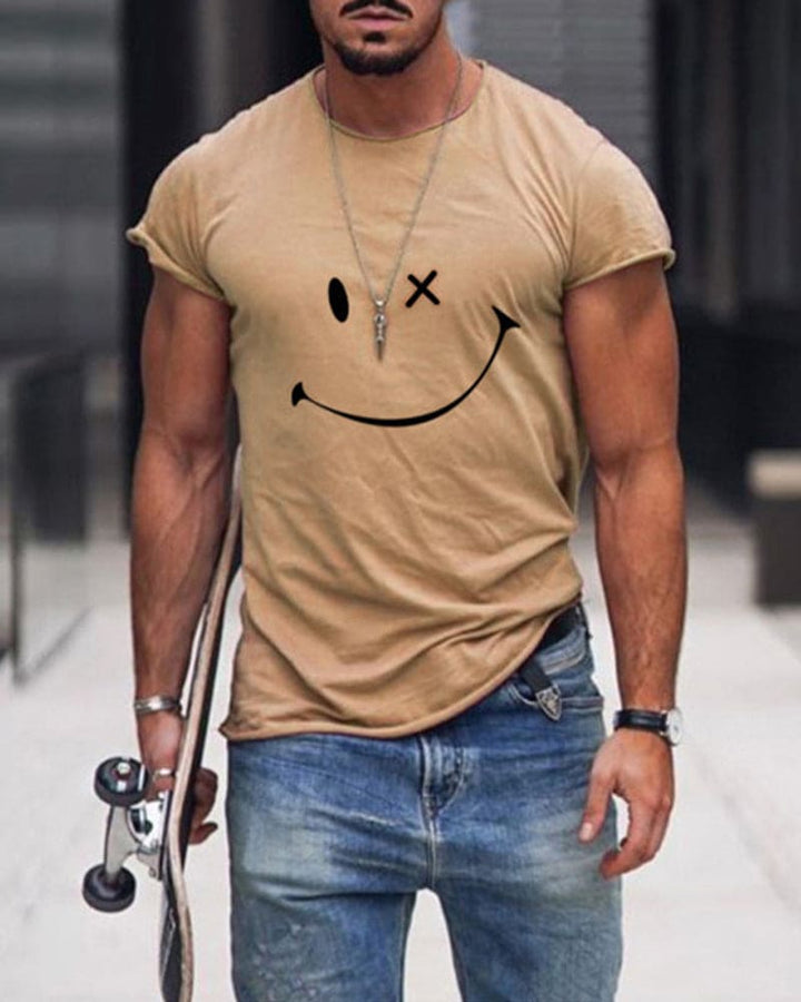 Men's Casual Short Sleeve Crew Neck T-Shirt for Everyday Comfort 1