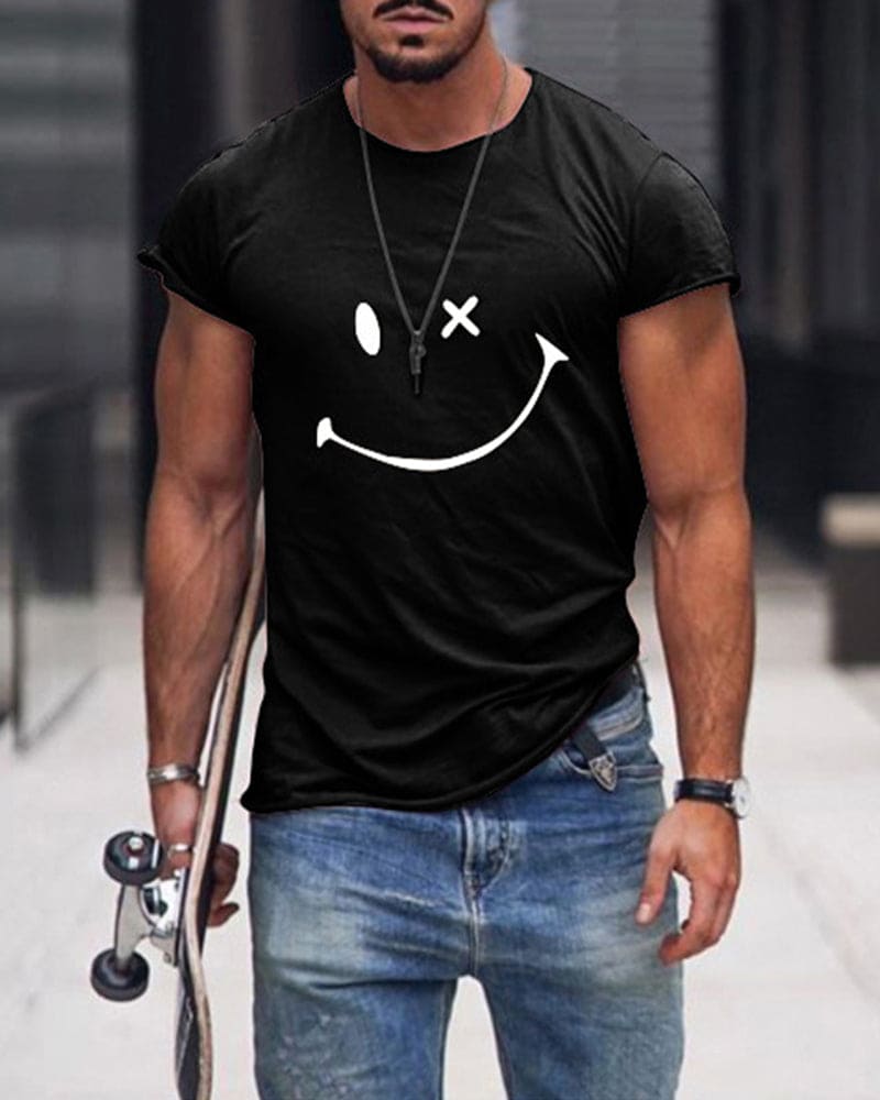 Men's Casual Short Sleeve Crew Neck T-Shirt for Everyday Comfort 3
