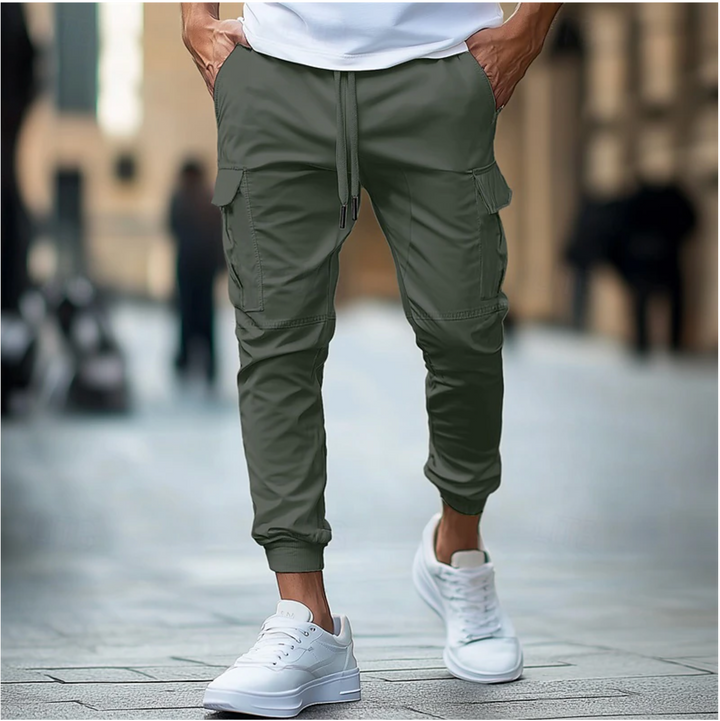 Men's Joggers Cargo Pants - Tapered Fit, Comfortable Track Pants for Everyday Style and Versatility 0