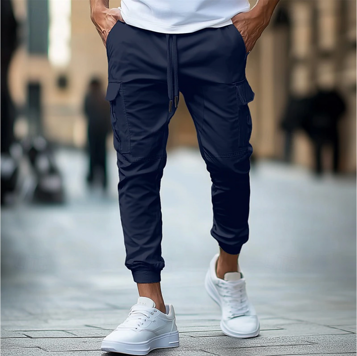 Men's Joggers Cargo Pants - Tapered Fit, Comfortable Track Pants for Everyday Style and Versatility 1