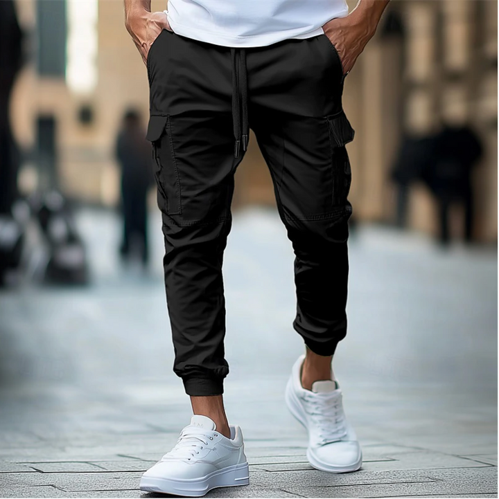 Men's Joggers Cargo Pants - Tapered Fit, Comfortable Track Pants for Everyday Style and Versatility 2