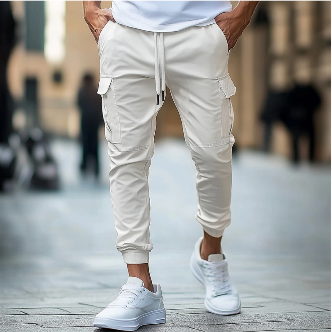 Men's Joggers Cargo Pants - Tapered Fit, Comfortable Track Pants for Everyday Style and Versatility 3