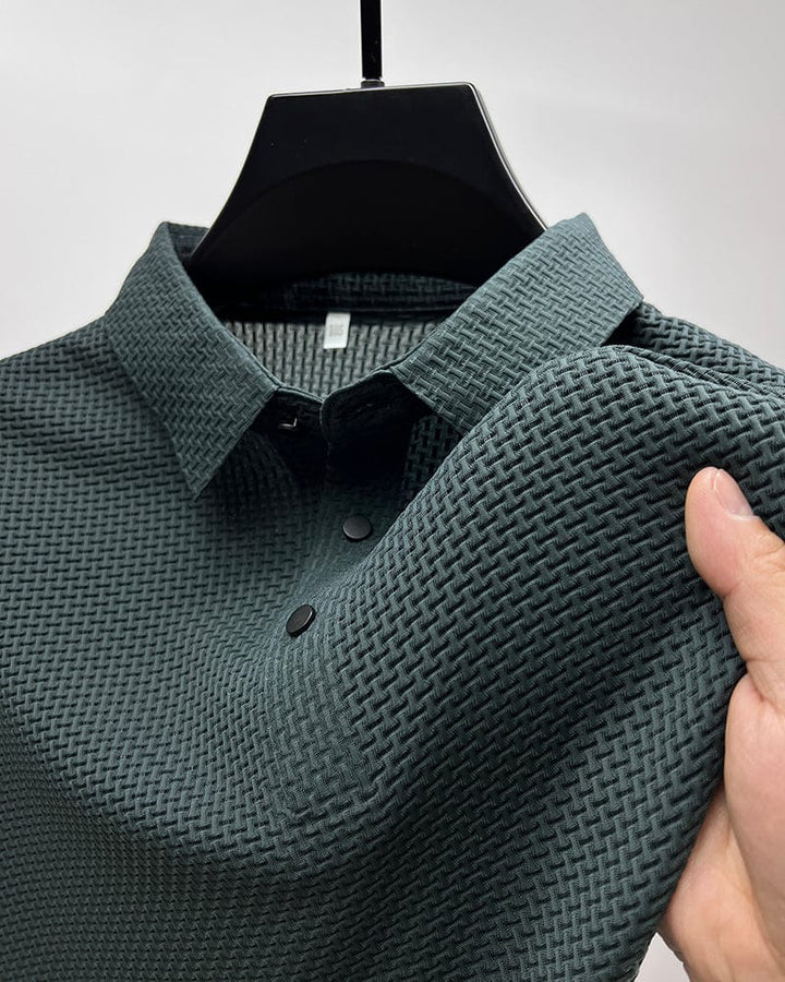 Men's Mesh Polo Shirt for Comfort and Style 4