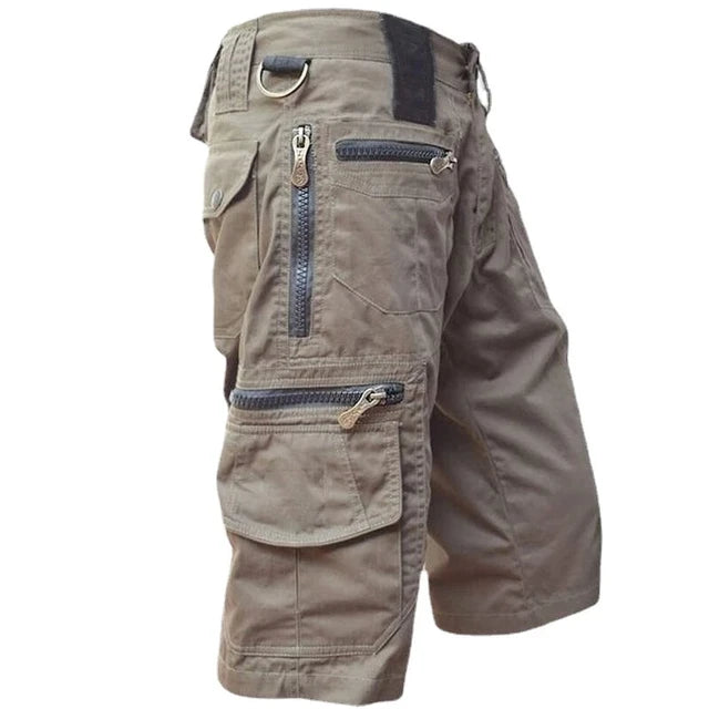 Men's Multi Pocket Cargo Shorts for Outdoor Utility and Comfort 1