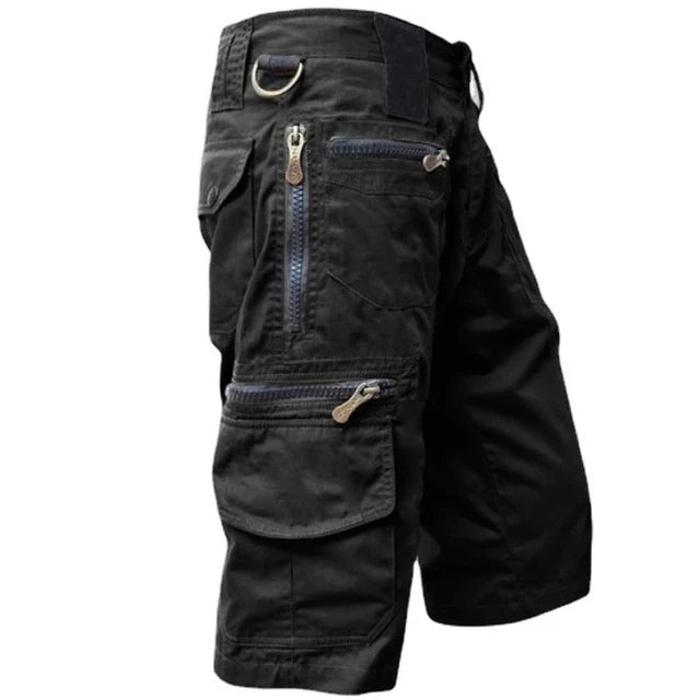 Men's Multi Pocket Cargo Shorts for Outdoor Utility and Comfort 2