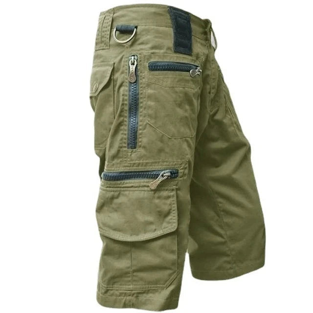 Men's Multi Pocket Cargo Shorts for Outdoor Utility and Comfort 3