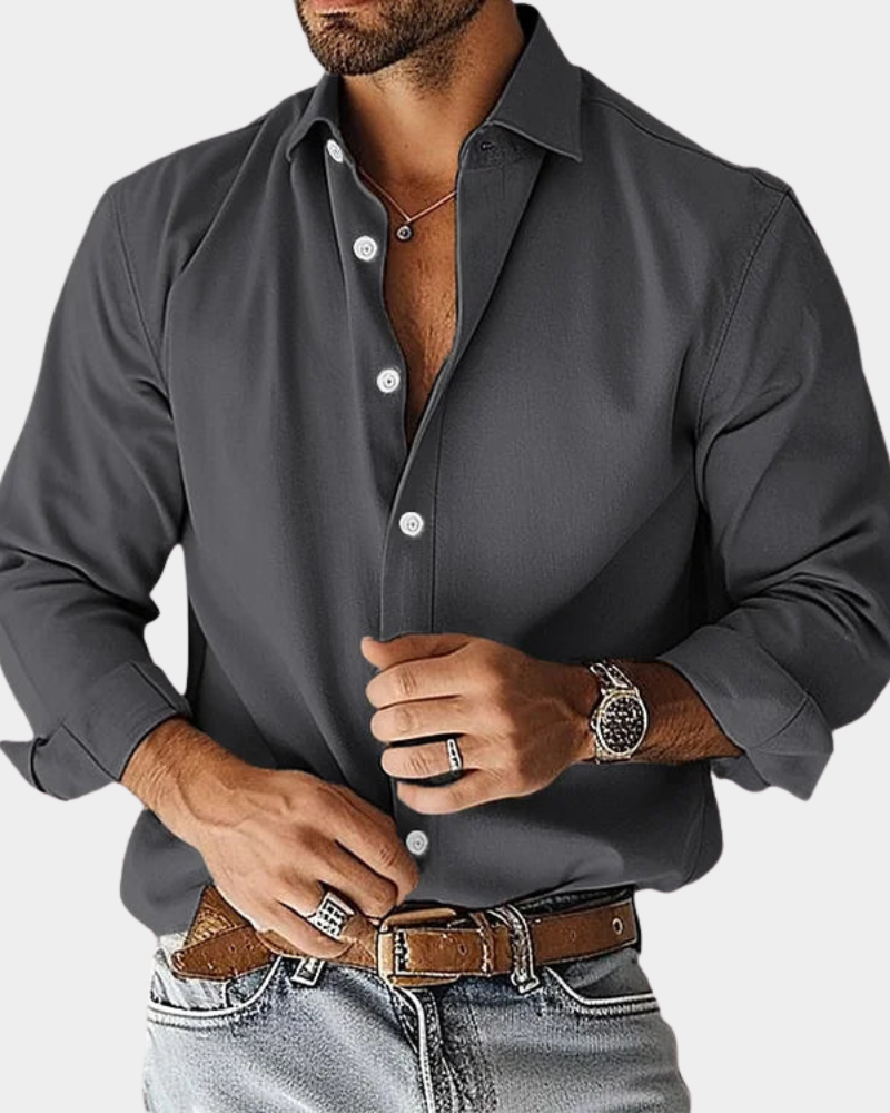 Mens Shirts - Stylish and Comfortable Shirt for Effortless Elegance, Perfect for Any Occasion 1