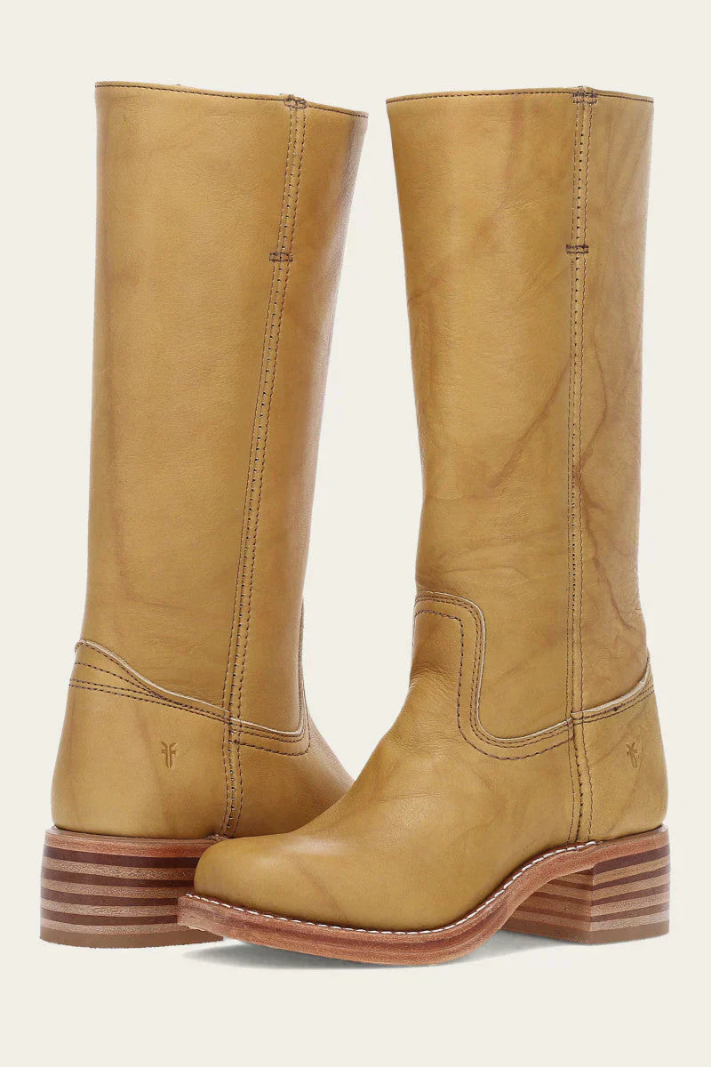 Mid Calf Classic Western Boots for Women - Timeless Cowgirl Style and Comfort 1