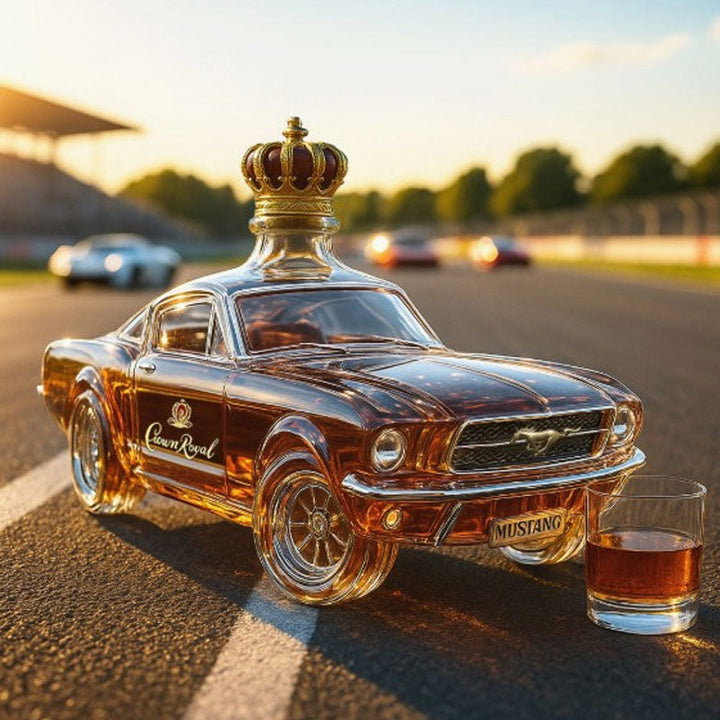Mustang Shaped Whiskey Decanter - Unique Home Bar Accessory for Bourbon and Whiskey Lovers 4