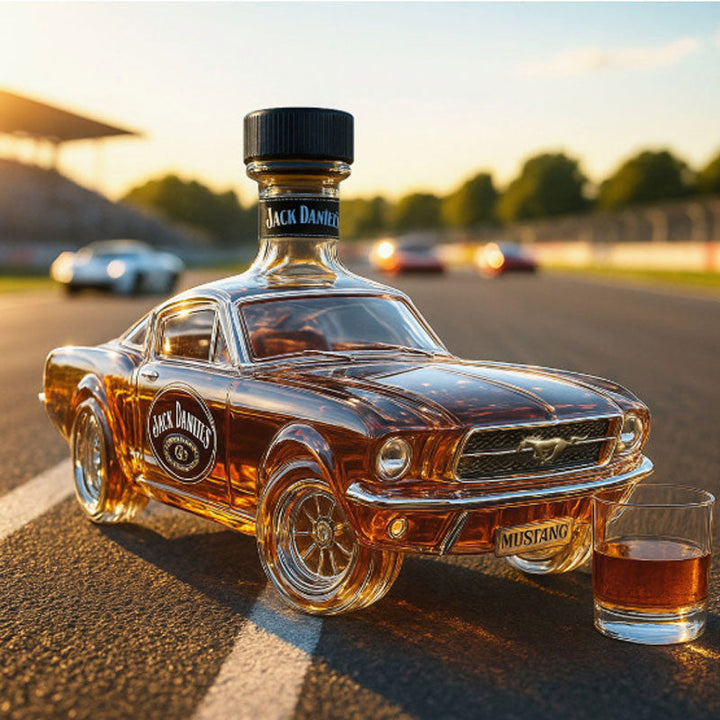Mustang Shaped Whiskey Decanter - Unique Home Bar Accessory for Bourbon and Whiskey Lovers 5