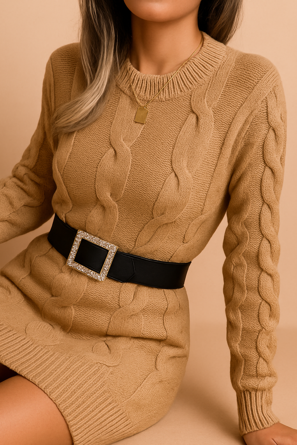 Nathalie | Knitted Sweater Dress 3