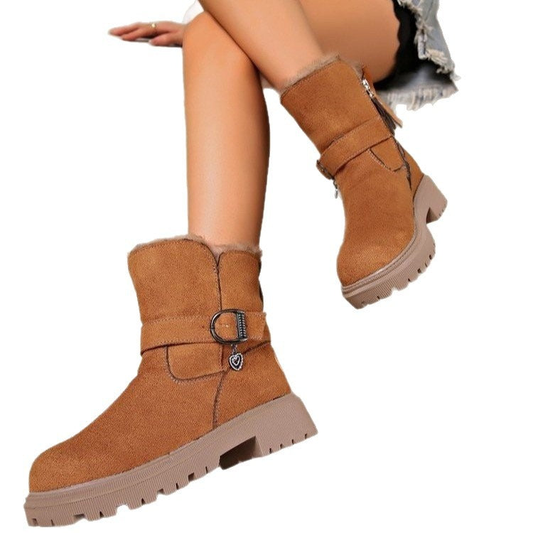 Orthopedic Arch Support Mid-Height Boots for Women Comfortable Casual Footwear 2