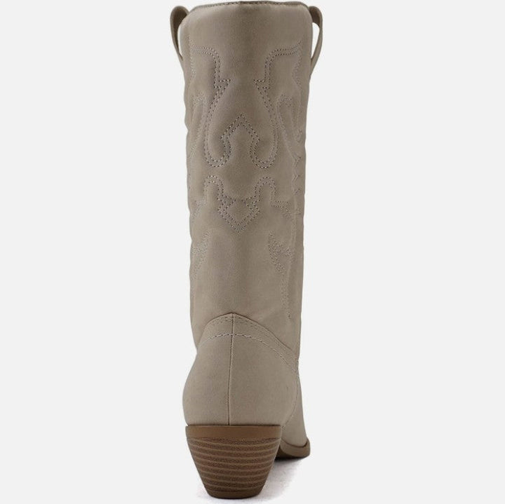 Orthopedic Arch Support Pointed Toe Western Cowboy Boots for Women 2