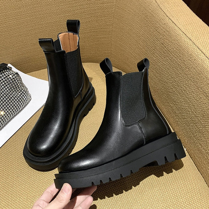 Orthopedic Arch Support Women's High Heel Boots Stylish Comfort 1