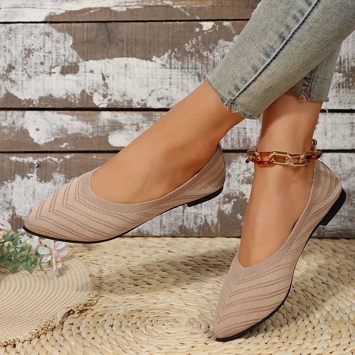 Orthopedic Black Ballet Flats for Women - Lightweight, Elegant Flat Shoes for All-Day Comfort 2