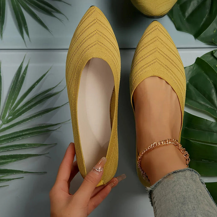 Orthopedic Black Ballet Flats for Women - Lightweight, Elegant Flat Shoes for All-Day Comfort 4