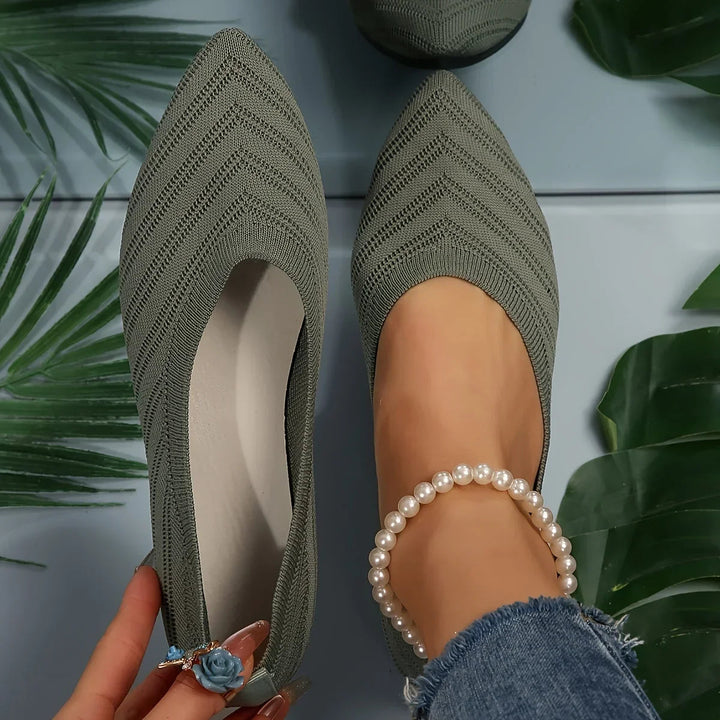 Orthopedic Black Ballet Flats for Women - Lightweight, Elegant Flat Shoes for All-Day Comfort 8
