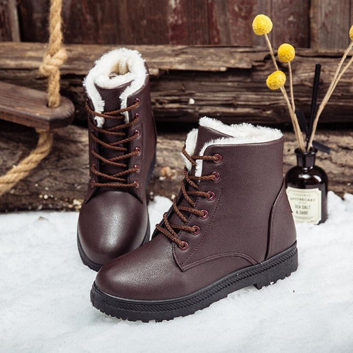 Orthopedic Leather Boots with Arch Support for Women 0