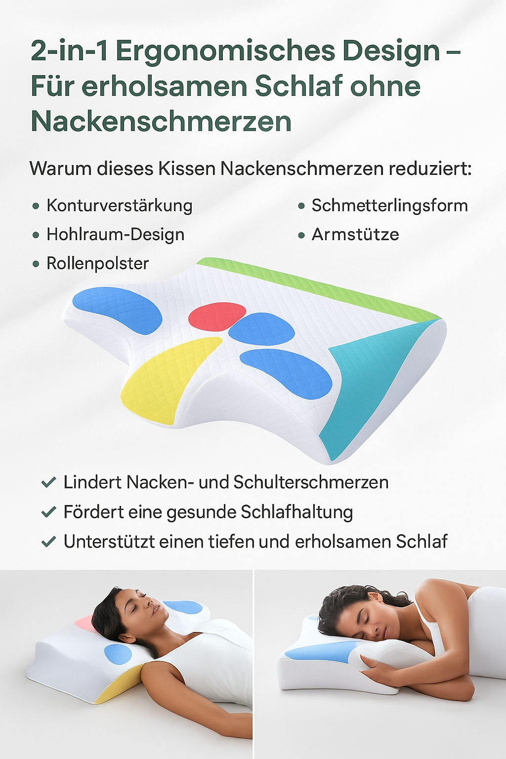 Orthopedic Memory Foam Pillow – DreamAlign 2