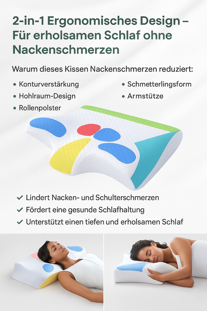 Orthopedic Memory Foam Pillow – DreamAlign 2