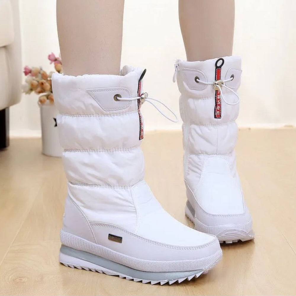 Orthopedic Snow Boots with Arch Support for Women Winter Waterproof Non-Slip 1