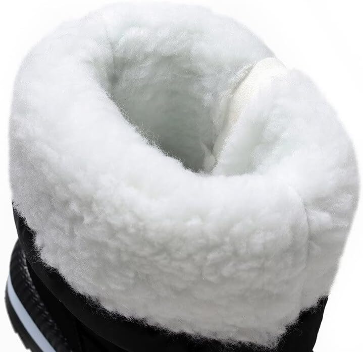 Orthopedic Snow Boots with Arch Support for Women Winter Waterproof Non-Slip 3