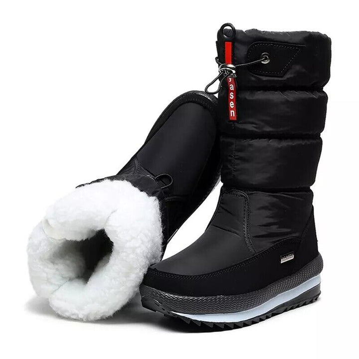 Orthopedic Snow Boots with Arch Support for Women Winter Waterproof Non-Slip 5