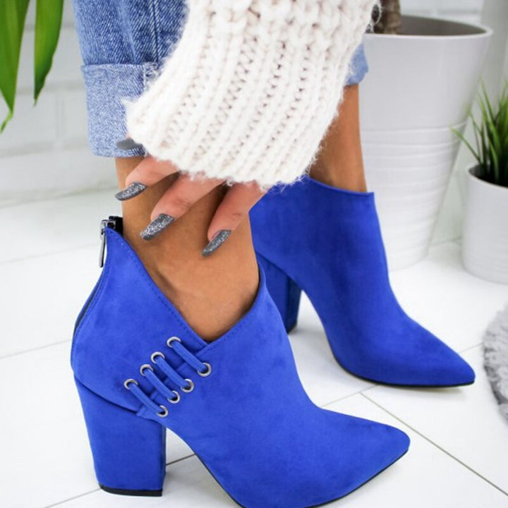 Orthopedic V-Style Ankle Boots with Arch Support for Women 2