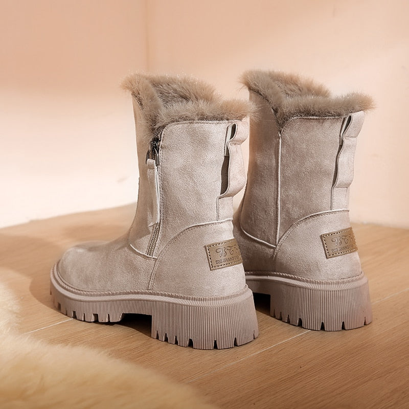 Orthopedic Warm Lined Women's Boots with Arch Support for Winter Comfort 2