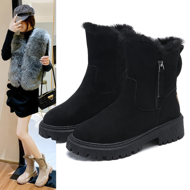 Orthopedic Warm Lined Women's Boots with Arch Support for Winter Comfort 6