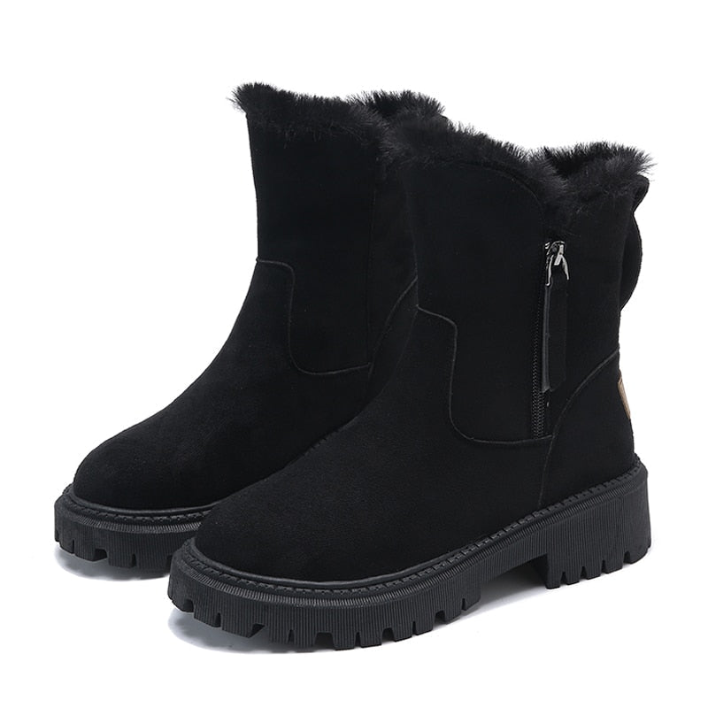 Orthopedic Warm Lined Women's Boots with Arch Support for Winter Comfort 7