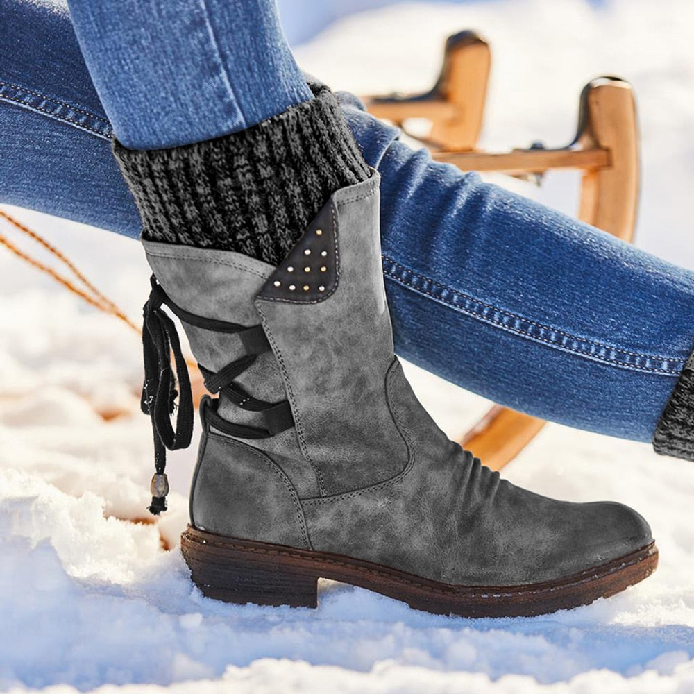 Orthopedic Winter Boots Women - Arch Support Snow Boots for Comfort and Style 1