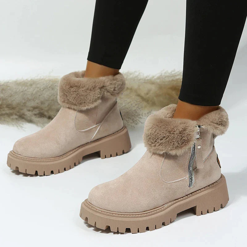 Orthopedic Winter Boots Women with Arch Support - Warm, Durable Snow Boots for Cold Weather Comfort 3