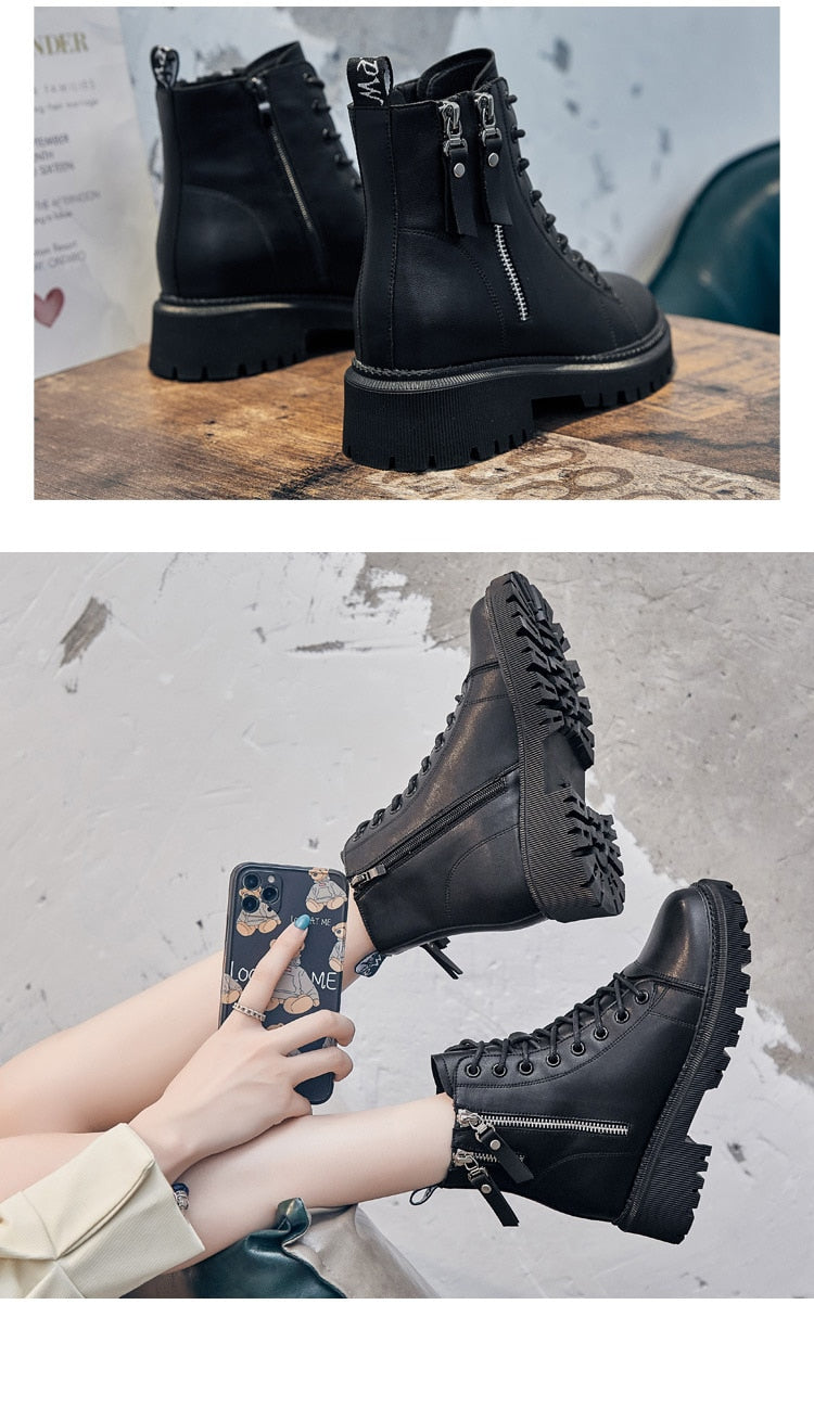 Orthopedic Zip Boots for Women with Arch Support Comfortable Fit 3