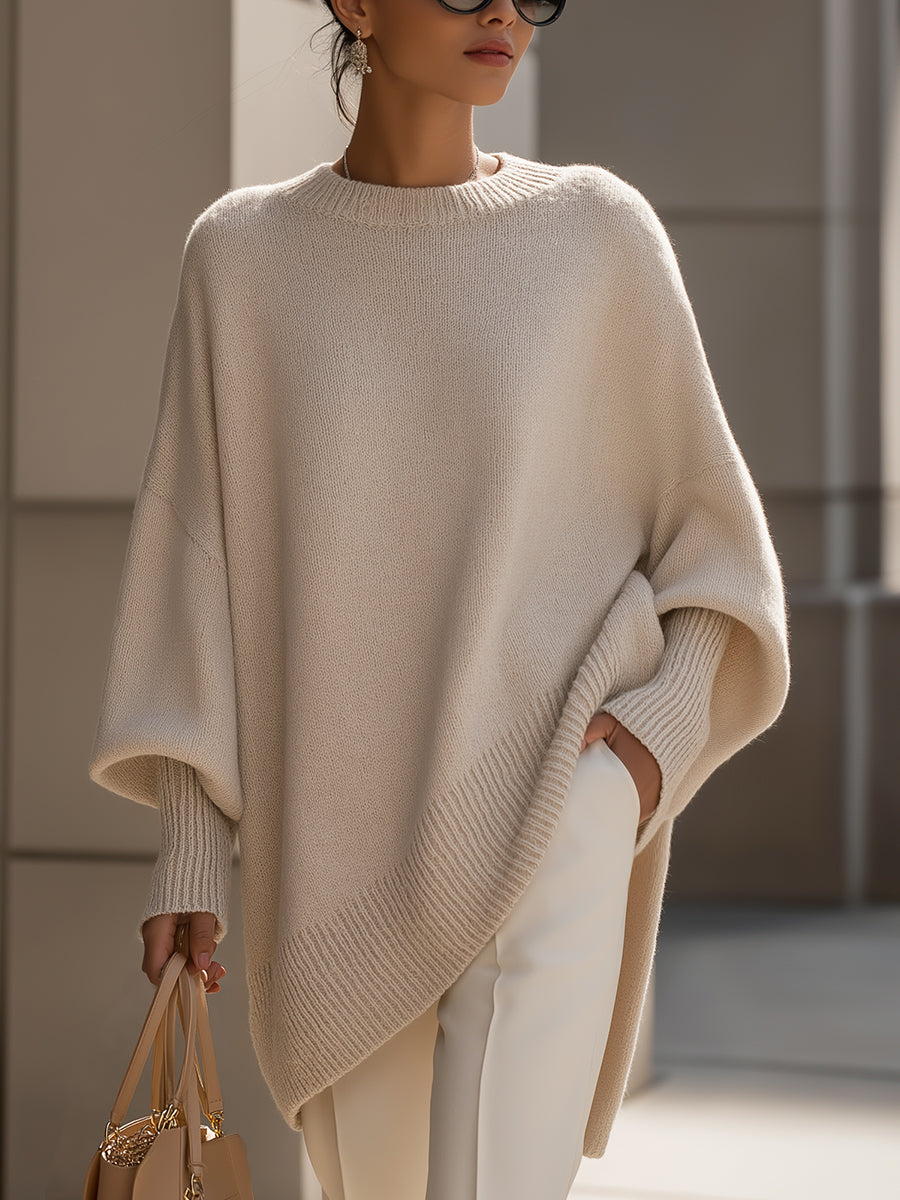 Oversized Cozy Sweater for Women - Effortless Style and Comfort 0