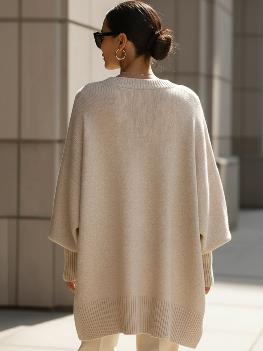 Oversized Cozy Sweater for Women - Effortless Style and Comfort 3