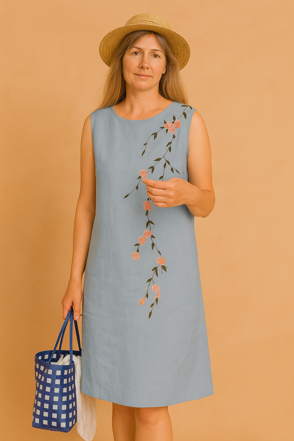 Sofia | Embroidered Floral Summer Dress 1