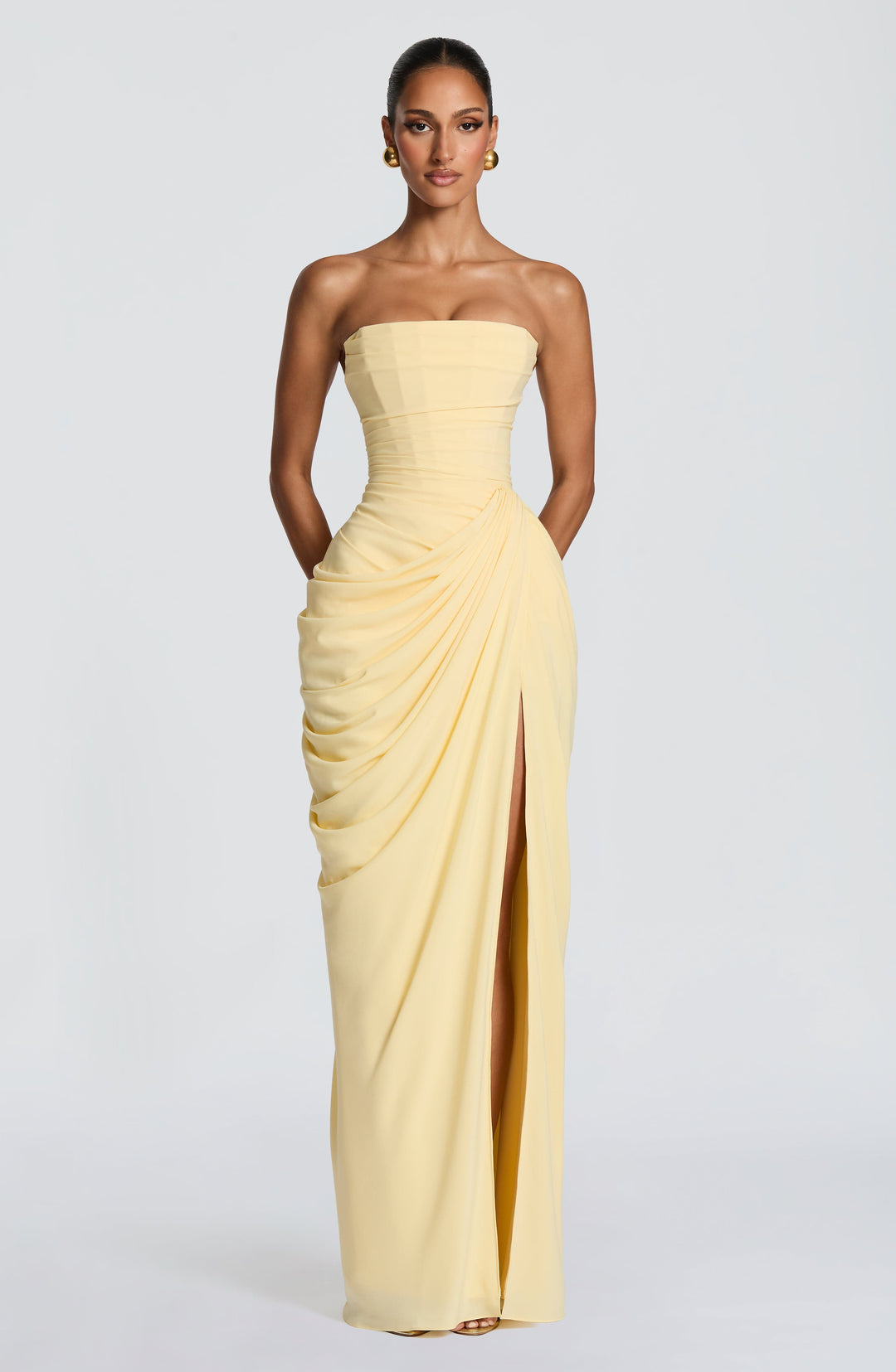 Sophia Strapless Maxi Dress - Elegant Evening Wear for Women 5